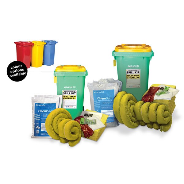 120L Chemical Hazchem Spill Kit by Ecospill | HZ120 | Spill Kits available in Brisbane Sydney Melbourne Perth Canberra and across Australia | chemicals clean up | spilled chemicals